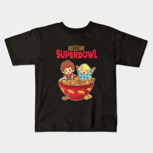 Chinese New Year Noodles - Chibi Lover Gift T-Shirt Kids T-Shirt